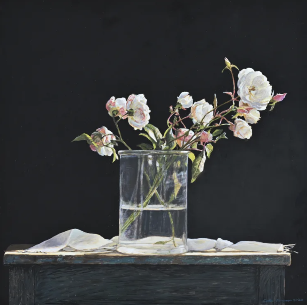 科林·弗雷泽（1956年生于英国格拉斯哥）是一位卓越的蛋彩堪培拉（egg tempera）画家，以细腻的光影效果与情绪氛围而闻名，现长期定居瑞典伦德，并活跃于欧美多个艺术市场。