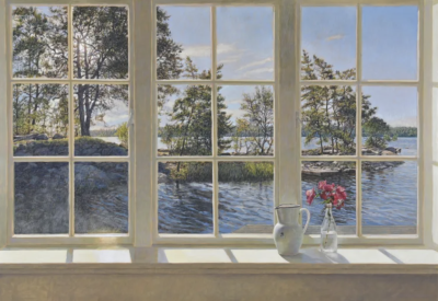 科林·弗雷泽（1956年生于英国格拉斯哥）是一位卓越的蛋彩堪培拉（egg tempera）画家，以细腻的光影效果与情绪氛围而闻名，现长期定居瑞典伦德，并活跃于欧美多个艺术市场。