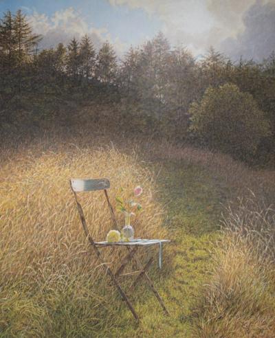 科林·弗雷泽（1956年生于英国格拉斯哥）是一位卓越的蛋彩堪培拉（egg tempera）画家，以细腻的光影效果与情绪氛围而闻名，现长期定居瑞典伦德，并活跃于欧美多个艺术市场。