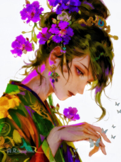 自古美女爱英雄，一诺千金到尽头#美人吟#国漫国风