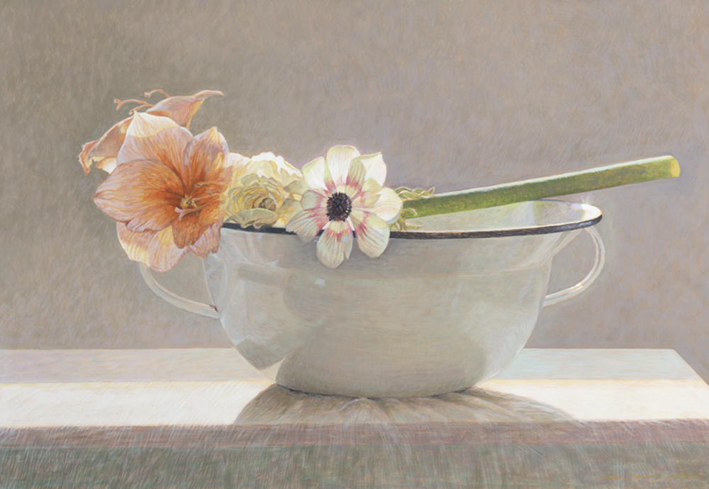 科林·弗雷泽（1956年生于英国格拉斯哥）是一位卓越的蛋彩堪培拉（egg tempera）画家，以细腻的光影效果与情绪氛围而闻名，现长期定居瑞典伦德，并活跃于欧美多个艺术市场。