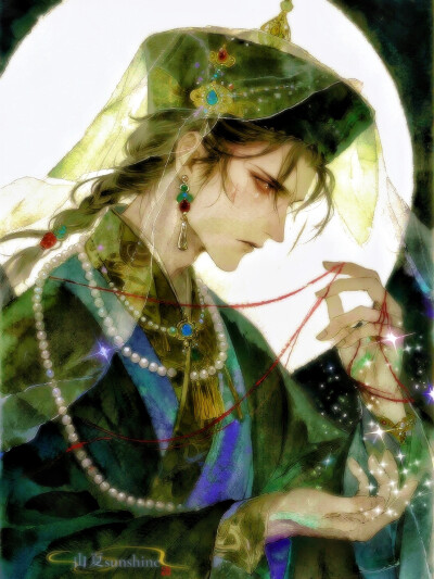 自古美女爱英雄，一诺千金到尽头#美人吟#国漫国风