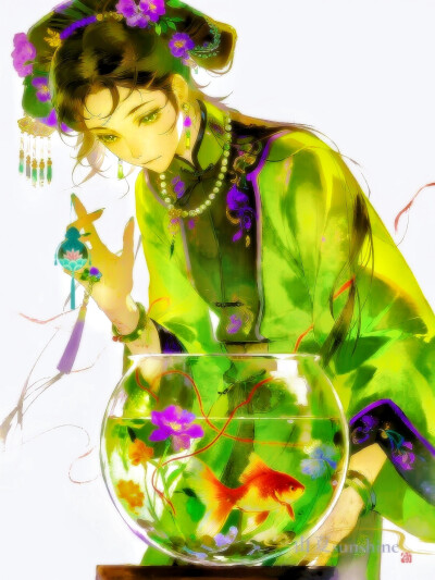 自古美女爱英雄，一诺千金到尽头#美人吟#国漫国风