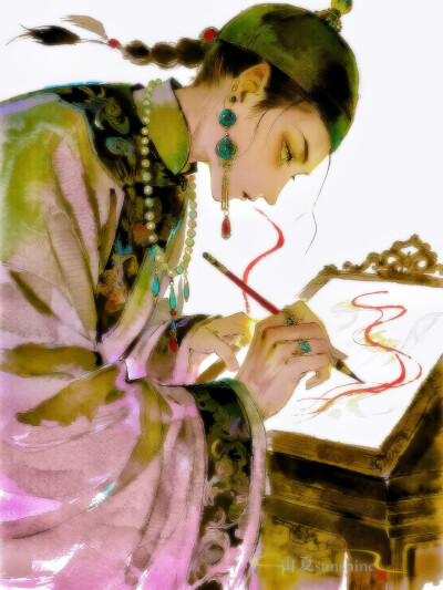 自古美女爱英雄，一诺千金到尽头#美人吟#国漫国风