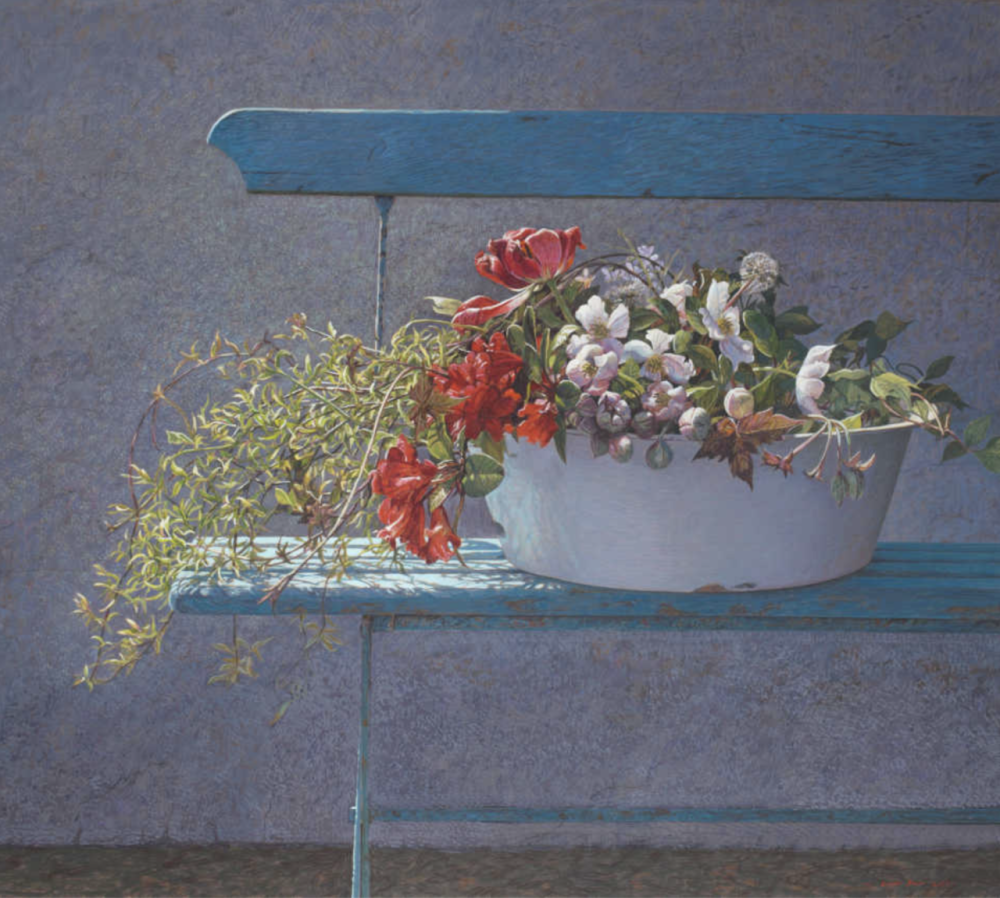 科林·弗雷泽（1956年生于英国格拉斯哥）是一位卓越的蛋彩堪培拉（egg tempera）画家，以细腻的光影效果与情绪氛围而闻名，现长期定居瑞典伦德，并活跃于欧美多个艺术市场。