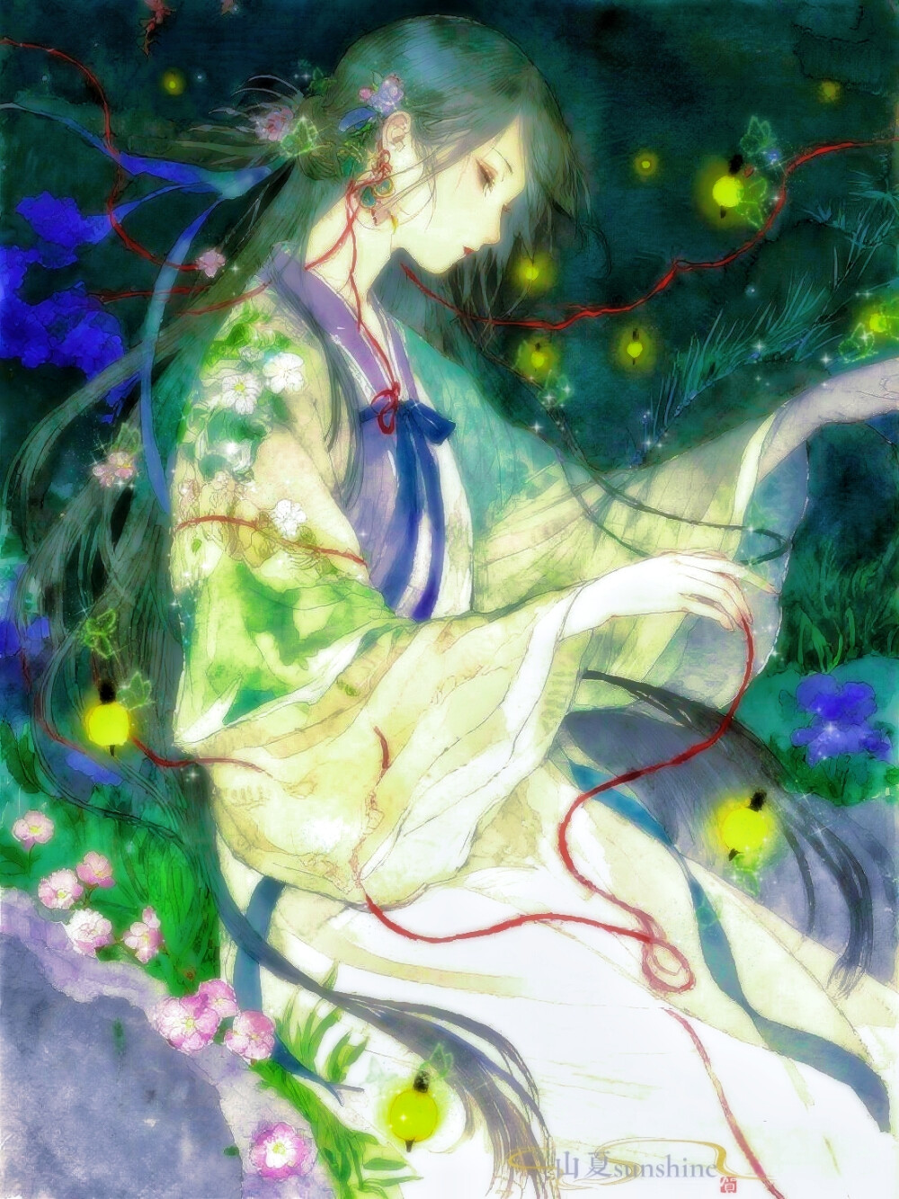 自古美女爱英雄，一诺千金到尽头#美人吟#国漫国风