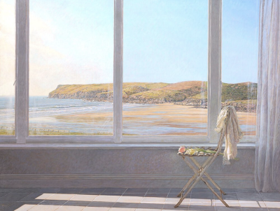 科林·弗雷泽（1956年生于英国格拉斯哥）是一位卓越的蛋彩堪培拉（egg tempera）画家，以细腻的光影效果与情绪氛围而闻名，现长期定居瑞典伦德，并活跃于欧美多个艺术市场。