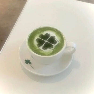 四叶草背景图 绿色系背景图