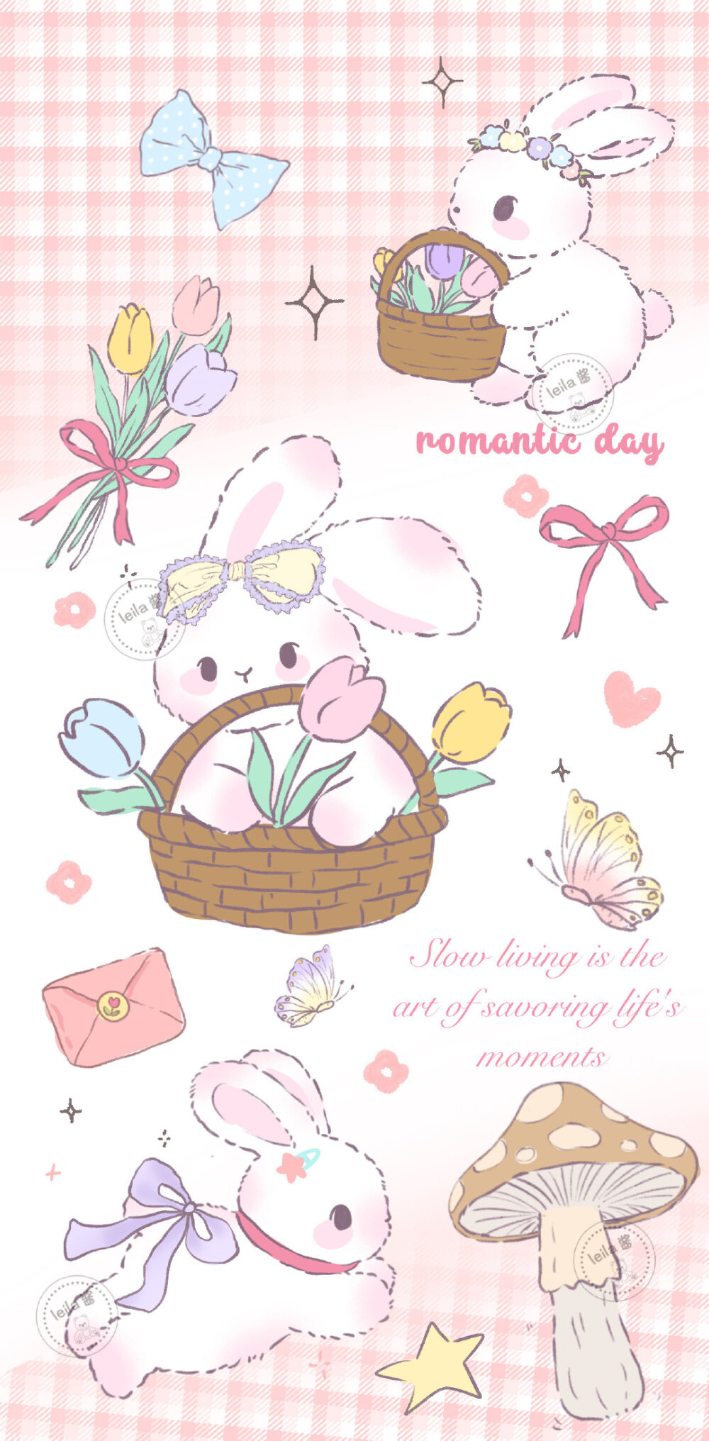 可爱兔子壁纸套图