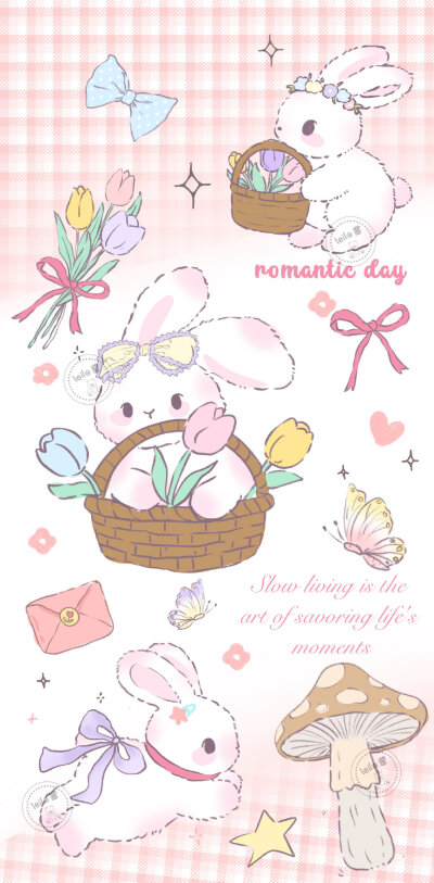 可爱兔子壁纸套图