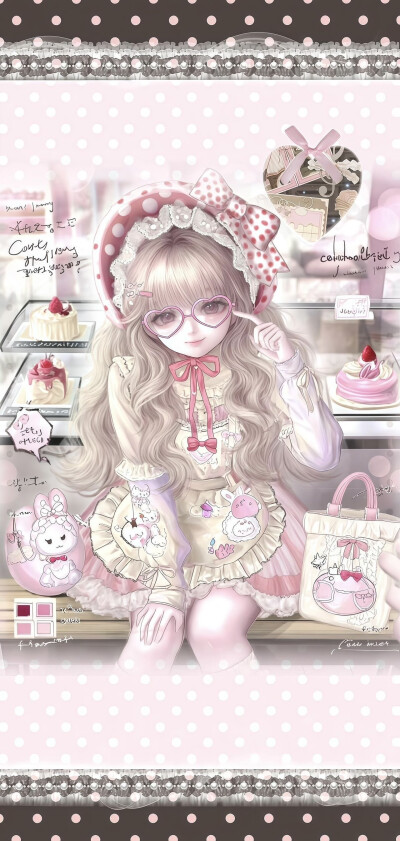 可爱女漫壁纸