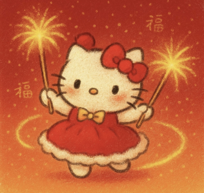 Kitty过新年