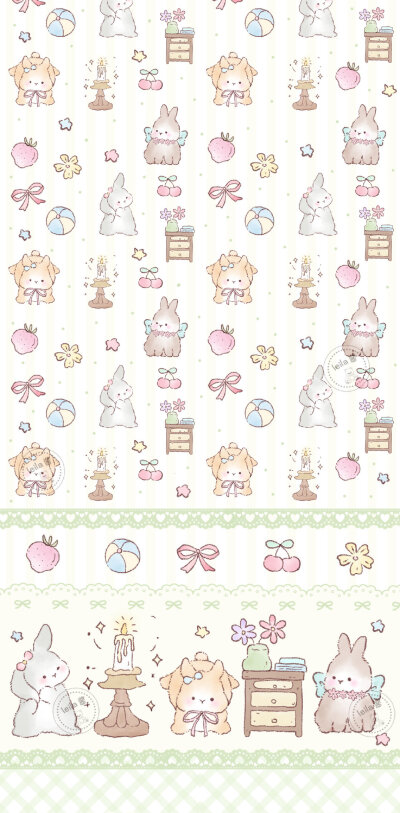 可爱兔子壁纸套图