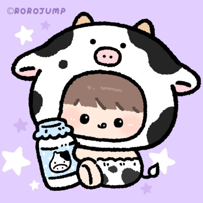 小动物牛奶壁纸