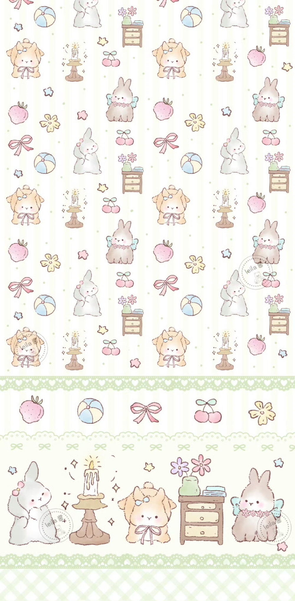 可爱兔子壁纸套图