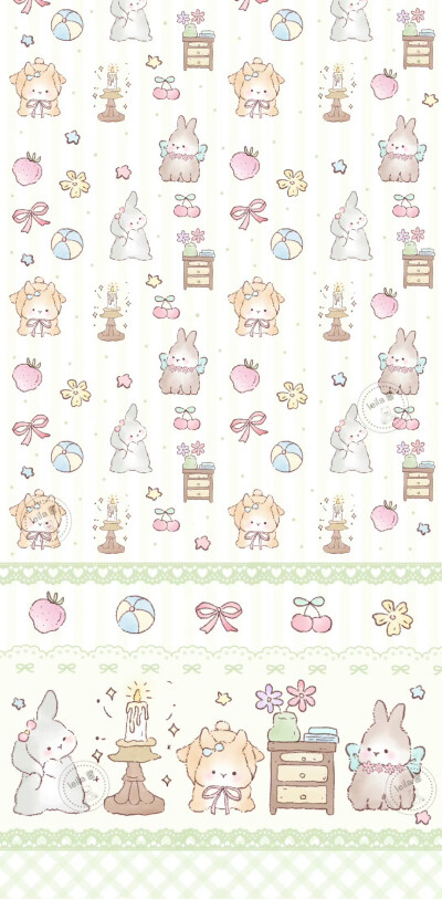 可爱兔子壁纸套图