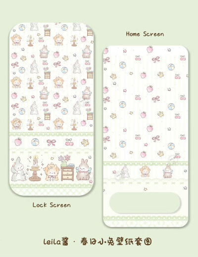 可爱兔子壁纸套图