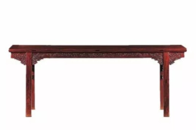 明晚期  黄花梨雕龙平头案
观复博物馆藏
