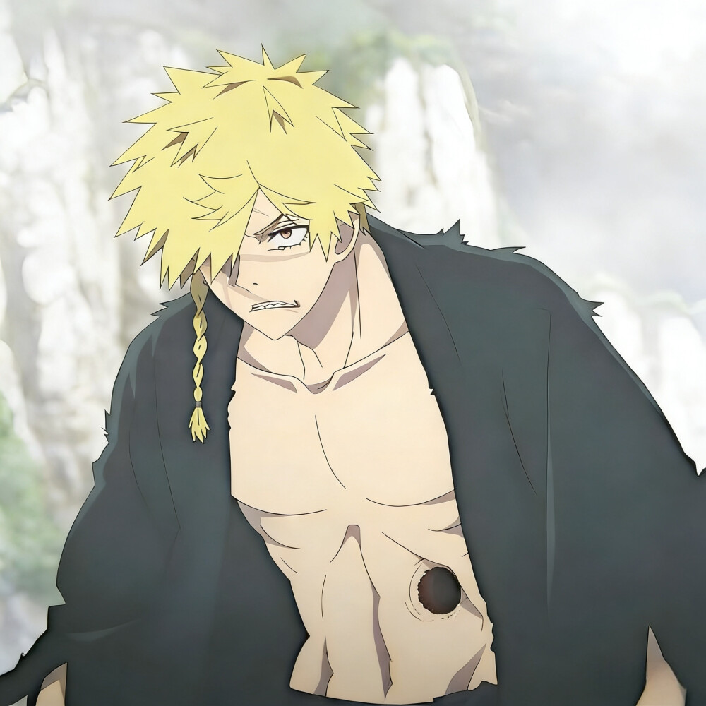 番剧：地狱乐 第二季
角色：亚左吊兵卫
动漫男头Δ