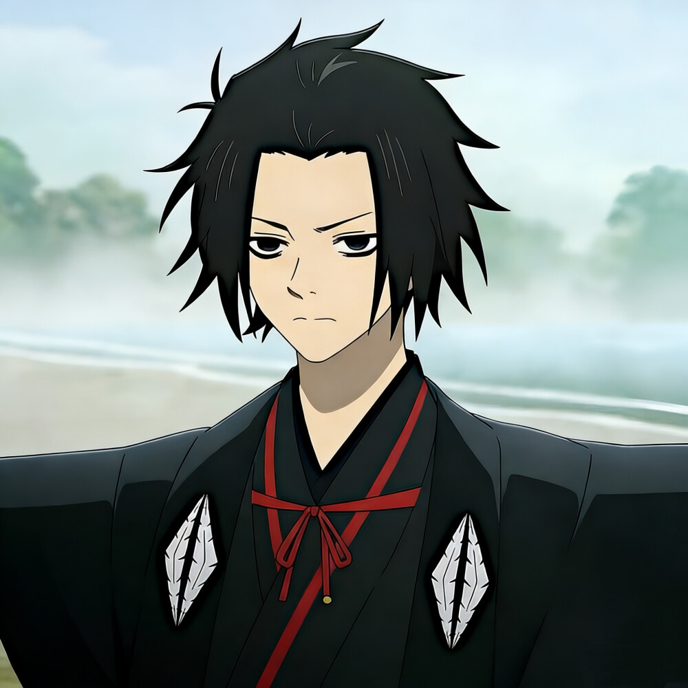 番剧：地狱乐 第二季
角色：山田浅卫门殊现
动漫男头Δ