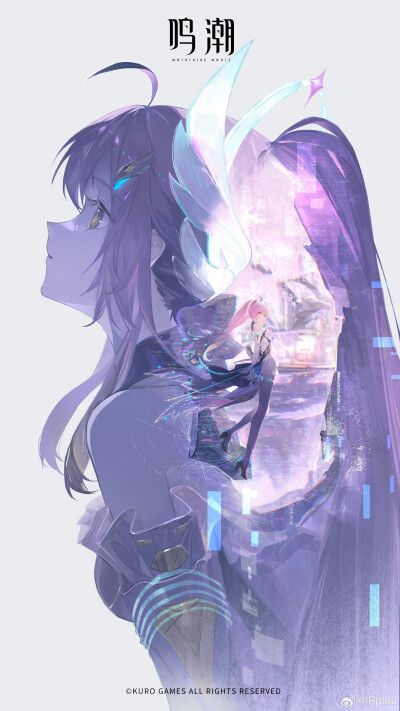 鸣潮 爱弥斯 陆赫斯 漂泊者
画师见水印 