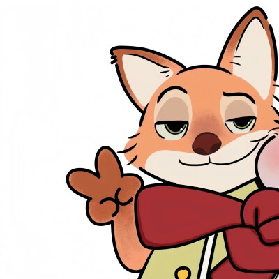 尼克朱迪情侣头像