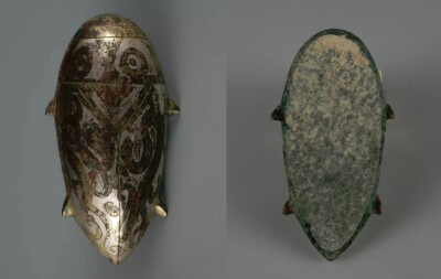 战国  错金银包玉蝉
观复博物馆藏
