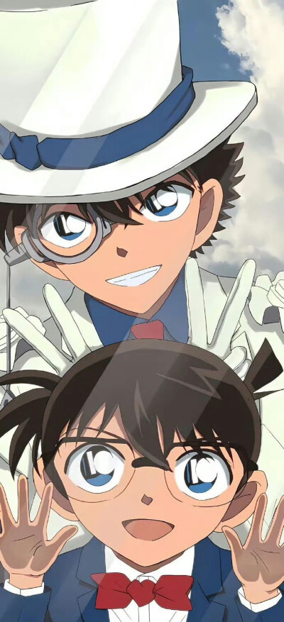 基德＆柯南（壁纸）