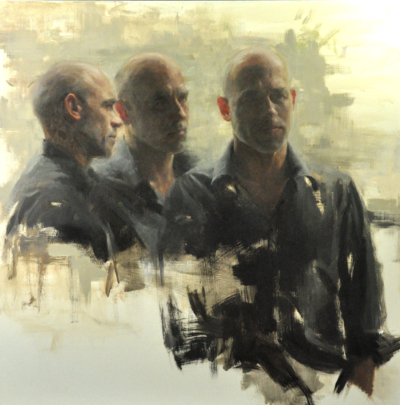 奥尔多·鲍尔丁（b. 1960）是现居法国南部的英国当代具象画家，以其兼具电影感与情绪张力的叙事肖像作品而闻名。鲍尔丁的作品以“开放式情境”著称：画面常描绘日常生活中的瞬间——如咖啡馆一隅、喷泉旁的等待者、…