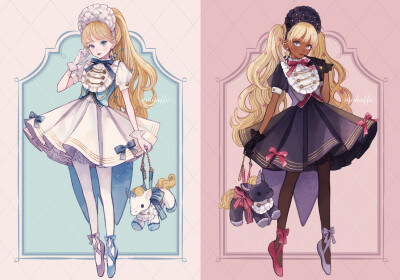 洛丽塔洋装裙美图分享