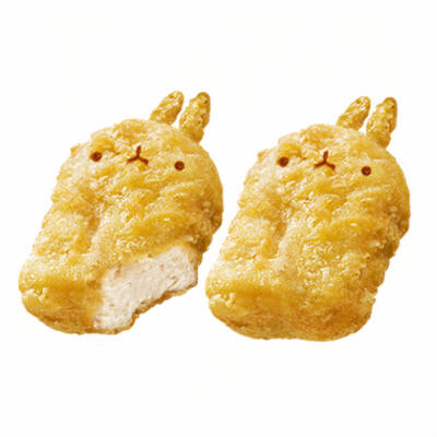 可爱萌物食物白底头像