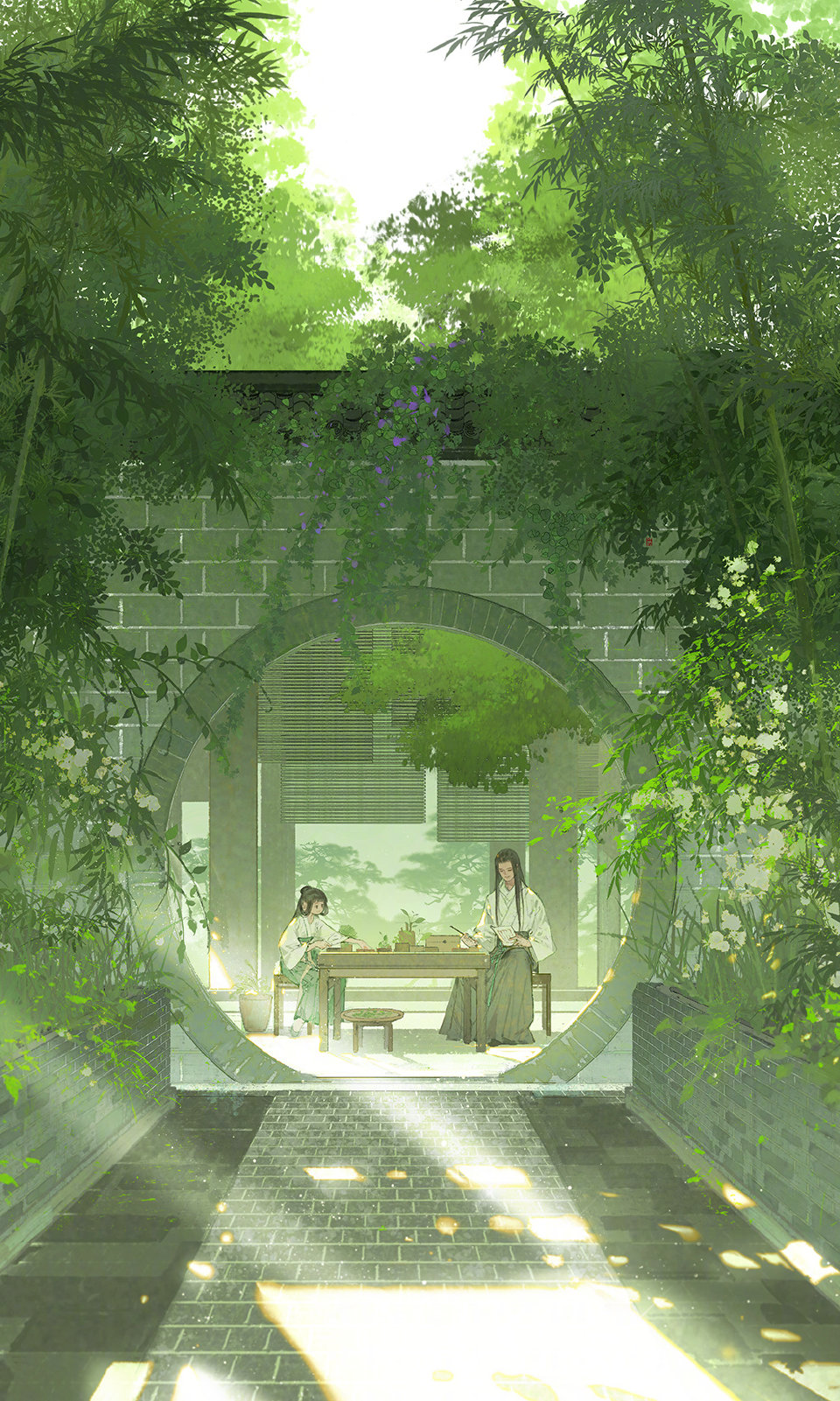 插画精选｜画师：伊吹鸡腿子