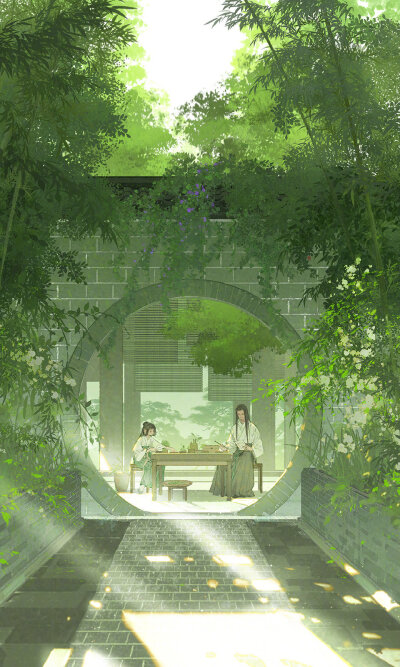 插画精选｜画师：伊吹鸡腿子