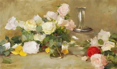 凯西·安德森（Kathy Anderson）美国女画家。她以对花卉和花园的独特诠释以及优美的风景而闻名，主要从事生活中的油画作品创作。