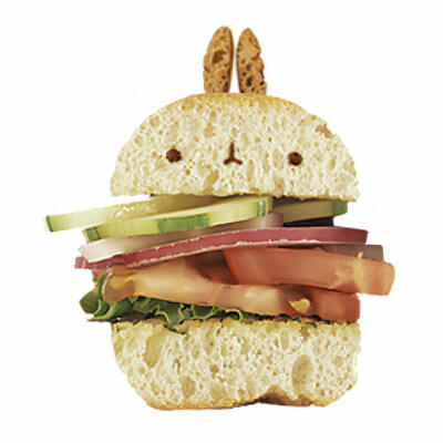 可爱食物萌物白底头像