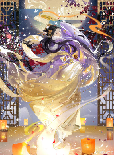 插画精选｜画师：夜行衣羊