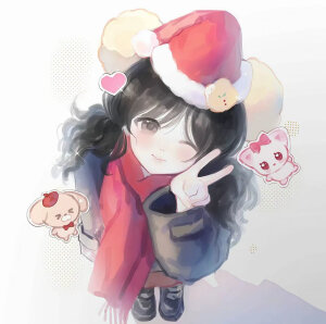 ♡椰蓉_Rosy♡＃动漫头像＃Wechat头像＃古风头像＃可爱头像＃可爱女头＃手绘头像＃情侣头像＃黑白头像