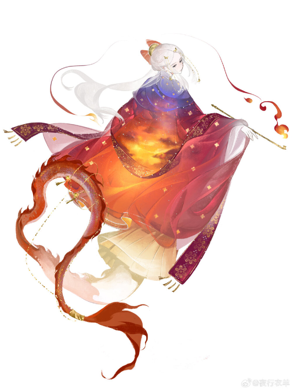 插画精选｜画师：夜行衣羊