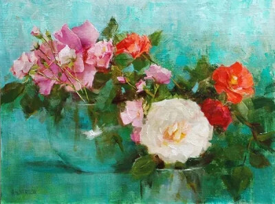 凯西·安德森（Kathy Anderson）美国女画家。她以对花卉和花园的独特诠释以及优美的风景而闻名，主要从事生活中的油画作品创作。