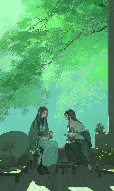 插画精选｜画师：伊吹鸡腿子