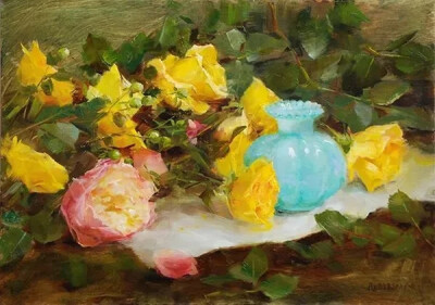 凯西·安德森（Kathy Anderson）美国女画家。她以对花卉和花园的独特诠释以及优美的风景而闻名，主要从事生活中的油画作品创作。