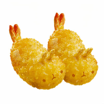 可爱萌物食物白底头像