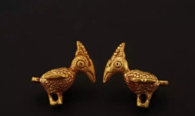 战国 金啄木鸟
观复博物馆藏
