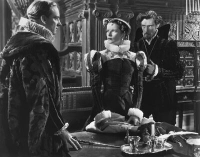 ▲  1936年电影《苏格兰的玛丽》
凯瑟琳·赫本饰玛丽一世
