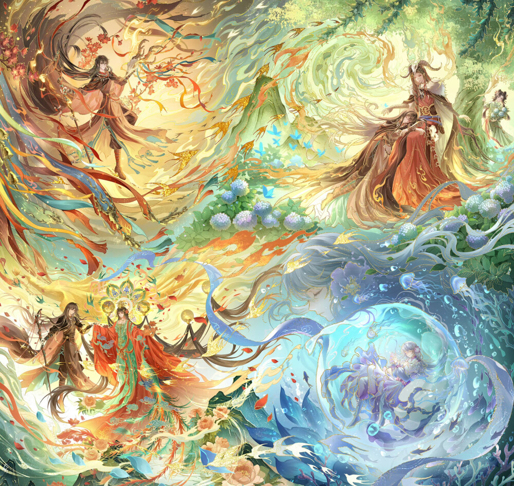 印象大图〈烬海蜉梦〉