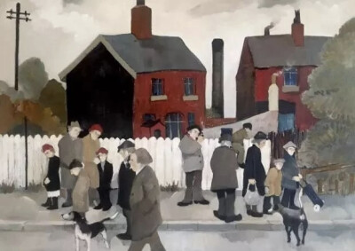 这位老人名叫Eric Tucke（埃里克·塔克），从20岁开始画画，去世时享年86岁，他默默地画了60多年的画，直到关节炎的痛苦让他  不得不放下手中的笔。