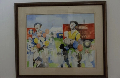 这位老人名叫Eric Tucke（埃里克·塔克），从20岁开始画画，去世时享年86岁，他默默地画了60多年的画，直到关节炎的痛苦让他  不得不放下手中的笔。