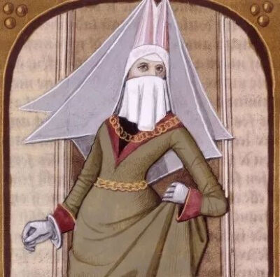 ▲ 《萨碧娜·薄佩娅》（15-16世纪）
薄伽丘《名媛传》插图
现藏于法国国家图书馆
