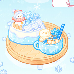 糖葫芦达人·雪中温泉甜品