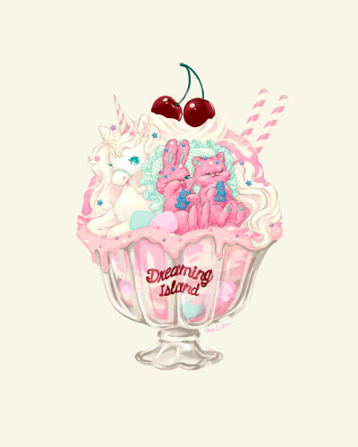 画师：Ms LUTRA 插画收藏 昭和风